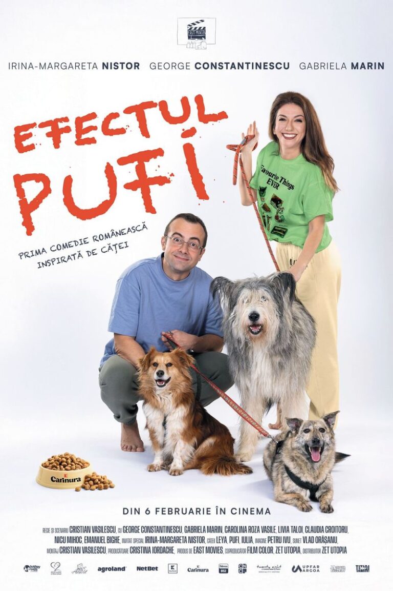 Comedia romantică Efectul Pufi, la Cinematograful de artă „Mircea Diaconu”